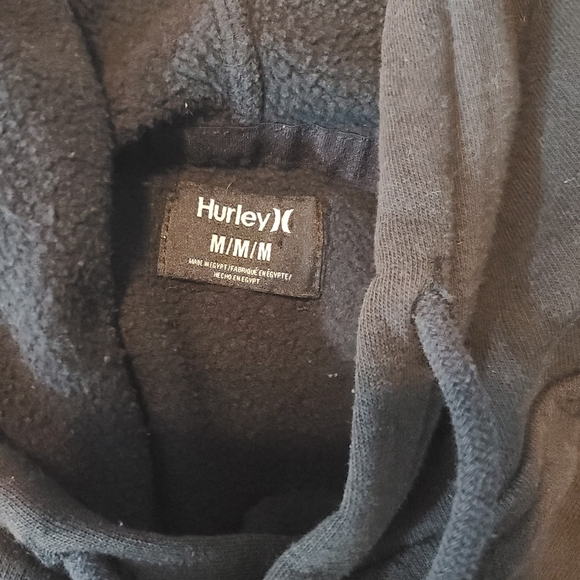 Hurley Men's Hoodie Sweatshirt Med - Picture 5 of 5